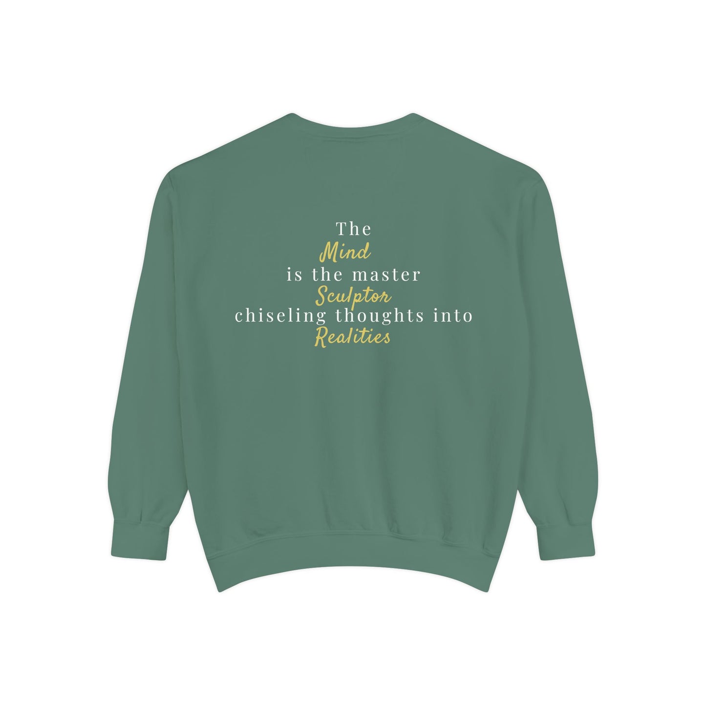 Inspirational Floral Sweatshirt for Creative Minds
