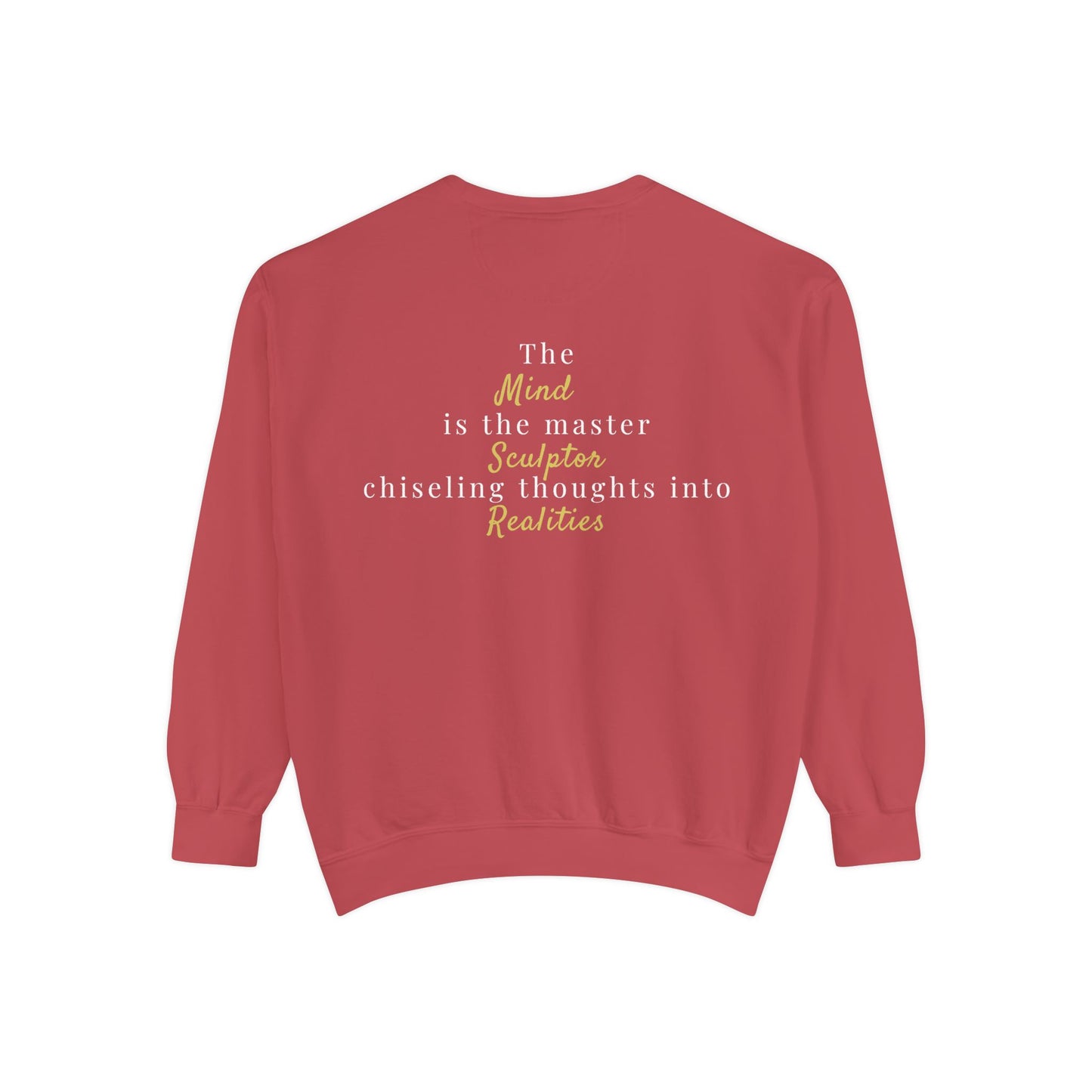 Inspirational Floral Sweatshirt for Creative Minds