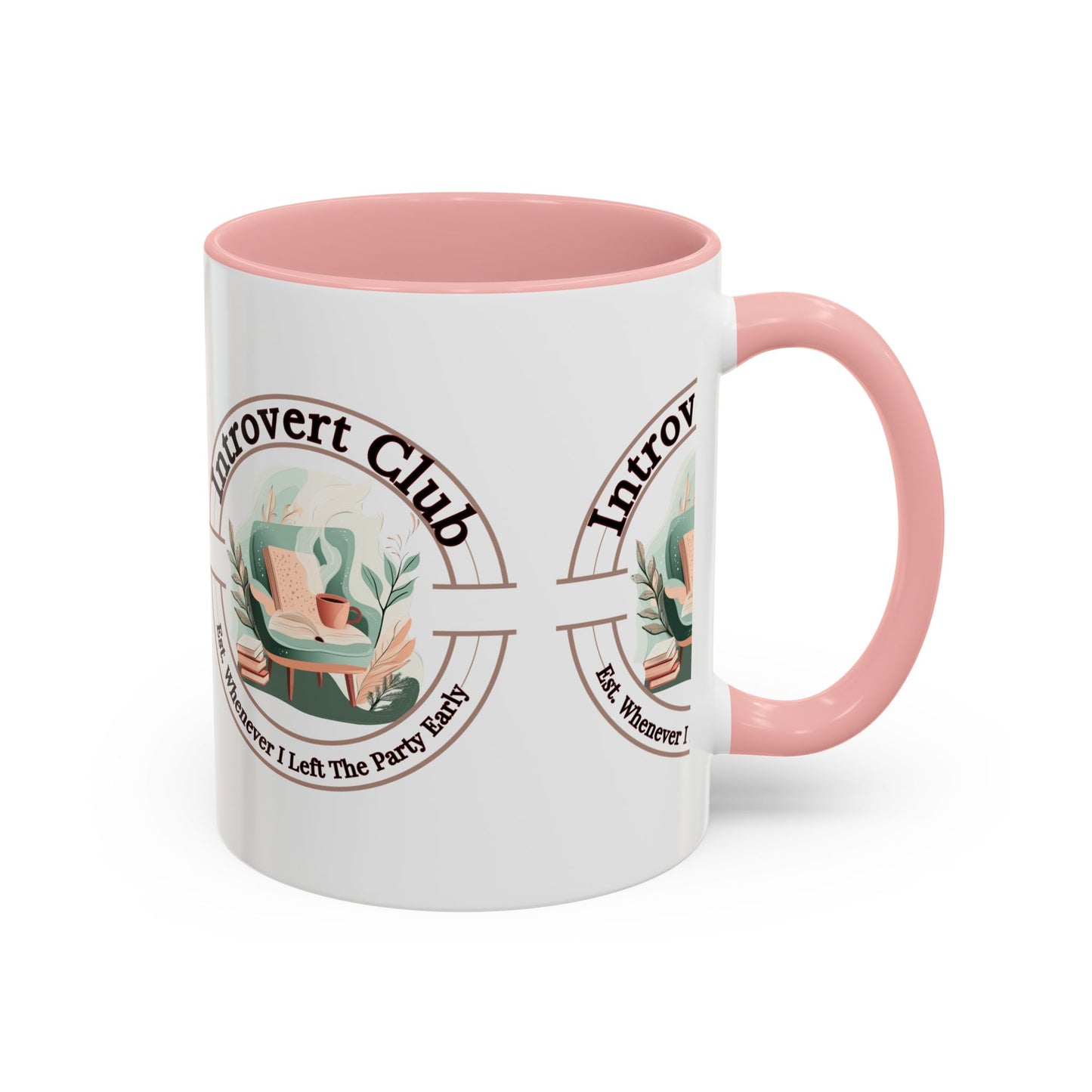 Introvert Club Coffee Mug – Perfect Gift for Shy Souls and Book Lovers