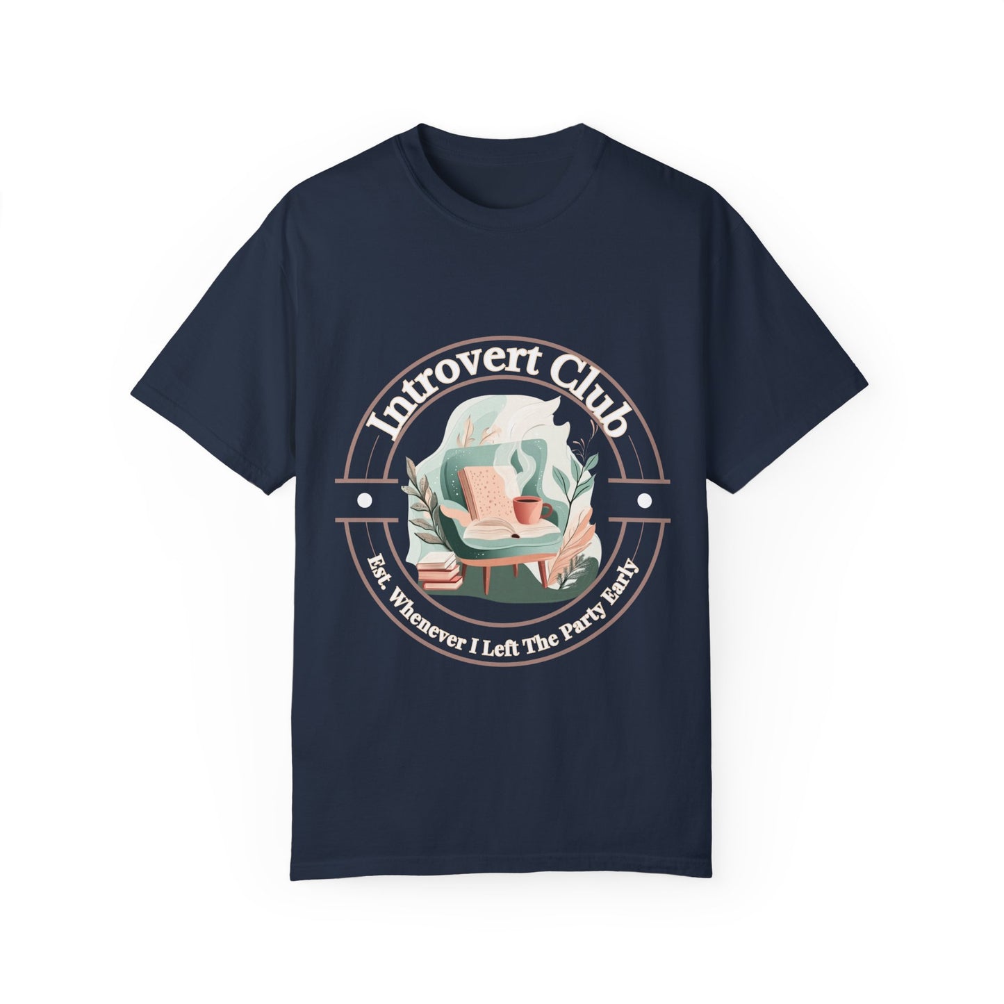 Relaxing Chair Unisex Garment-Dyed T-Shirt - Cozy Home Vibes