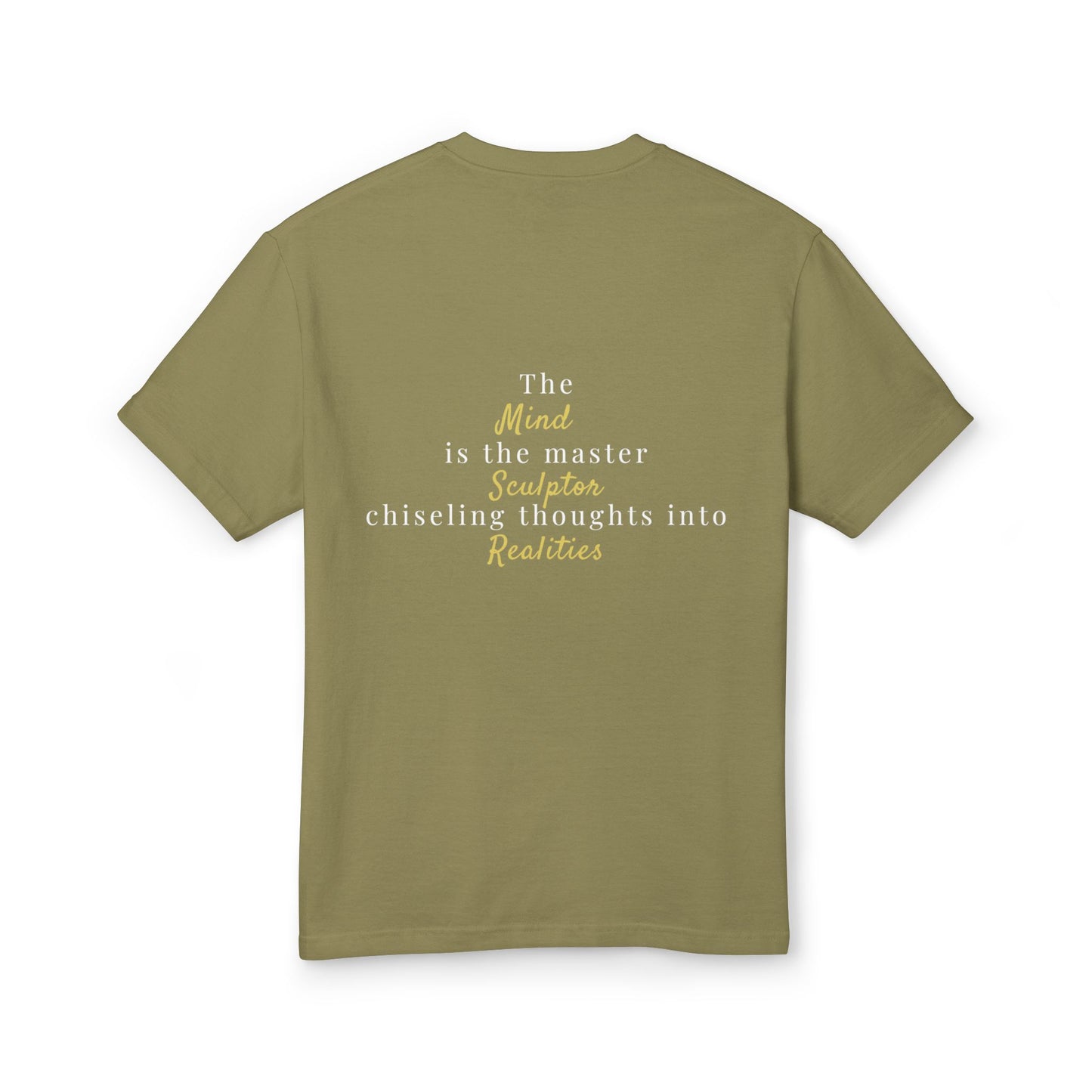 Mind Master Sculpture Tee - Unisex Heavyweight Cotton Shirt