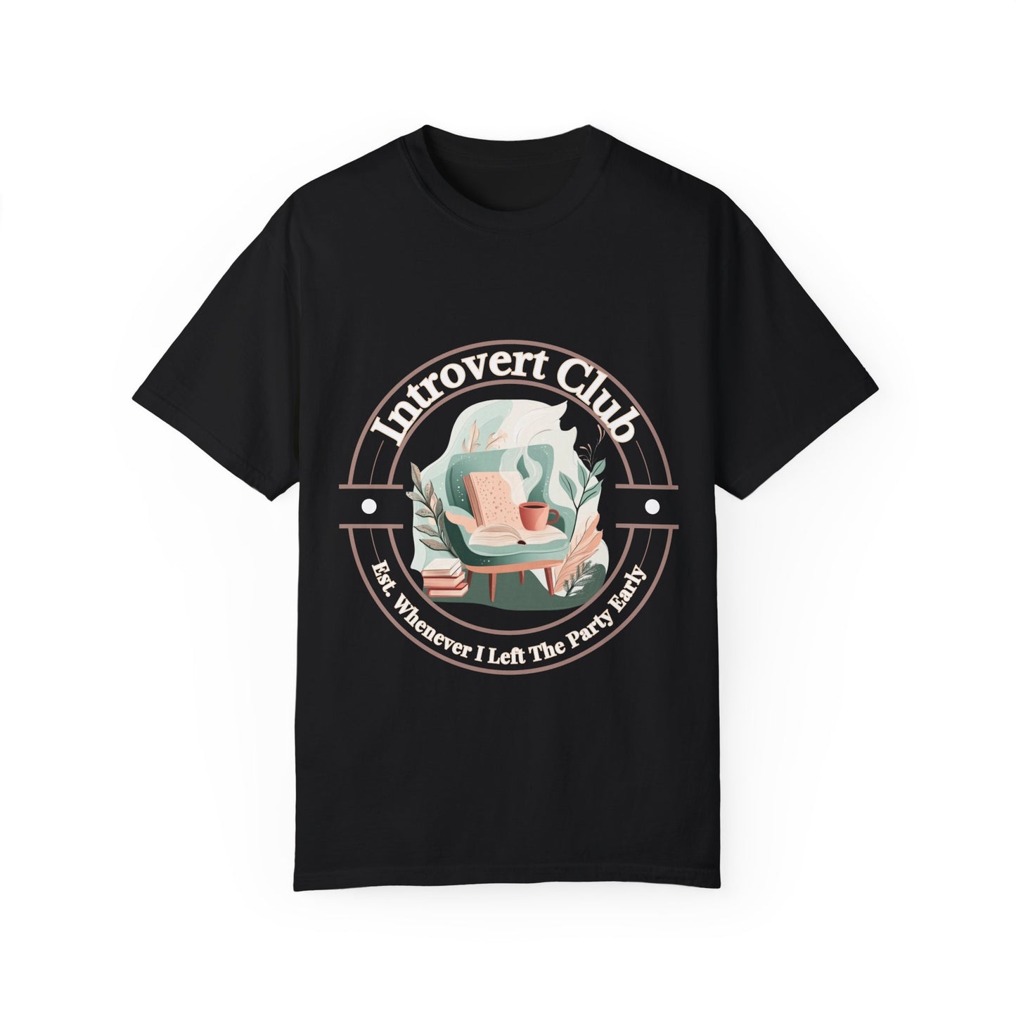 Relaxing Chair Unisex Garment-Dyed T-Shirt - Cozy Home Vibes