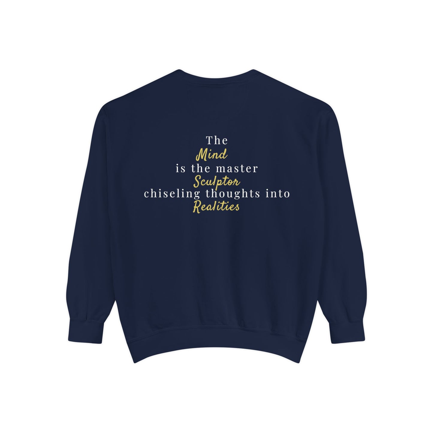Inspirational Floral Sweatshirt for Creative Minds
