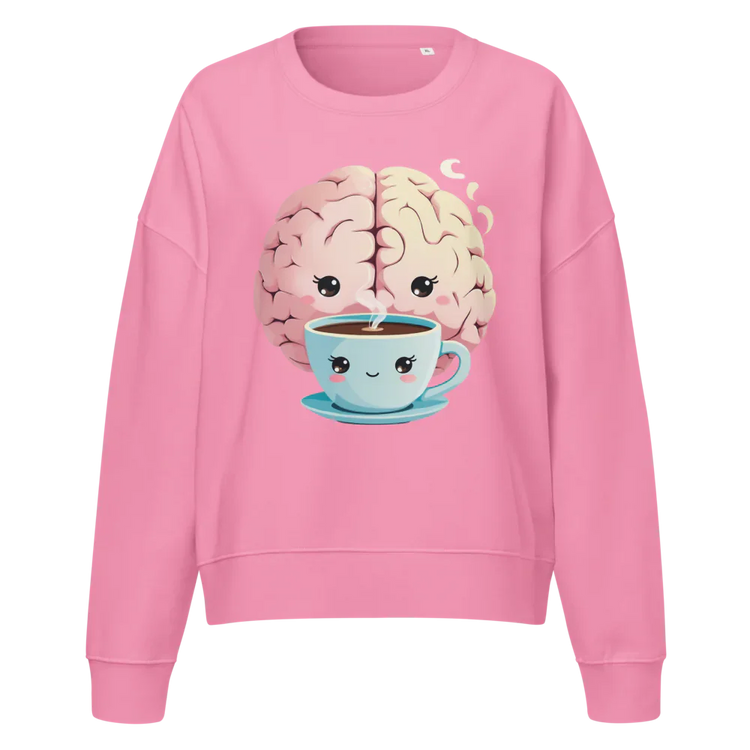 "Brain Fuel Kawaii Fleece Sweatshirt"