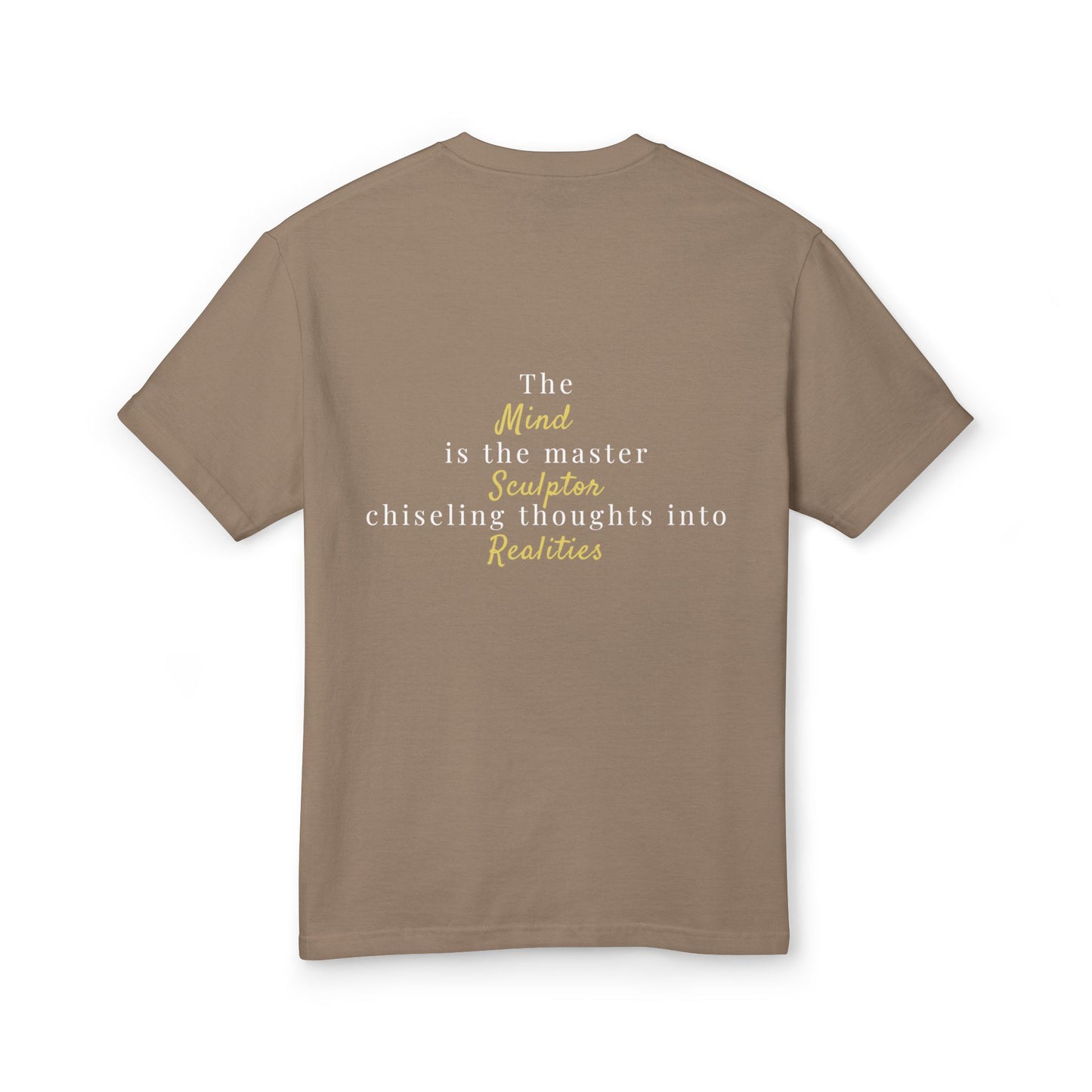 Mind Master Sculpture Tee - Unisex Heavyweight Cotton Shirt