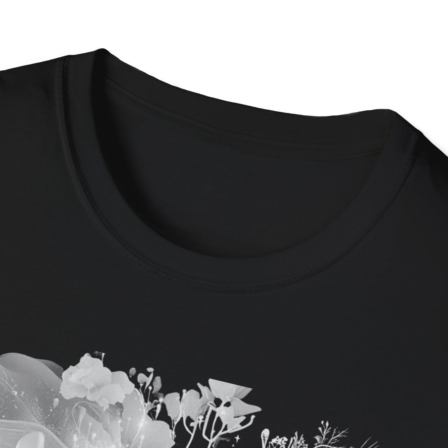 Mind Sculptor Floral Unisex T-Shirt - Softstyle Graphic Tee
