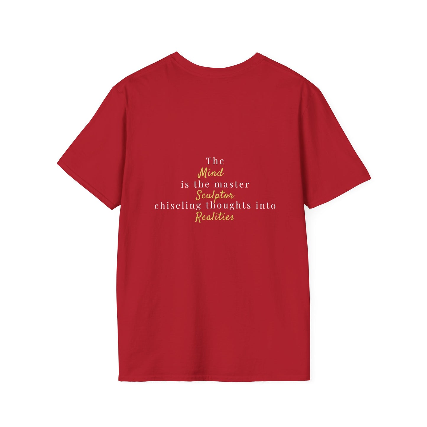 Mind Sculptor Floral Unisex T-Shirt - Softstyle Graphic Tee