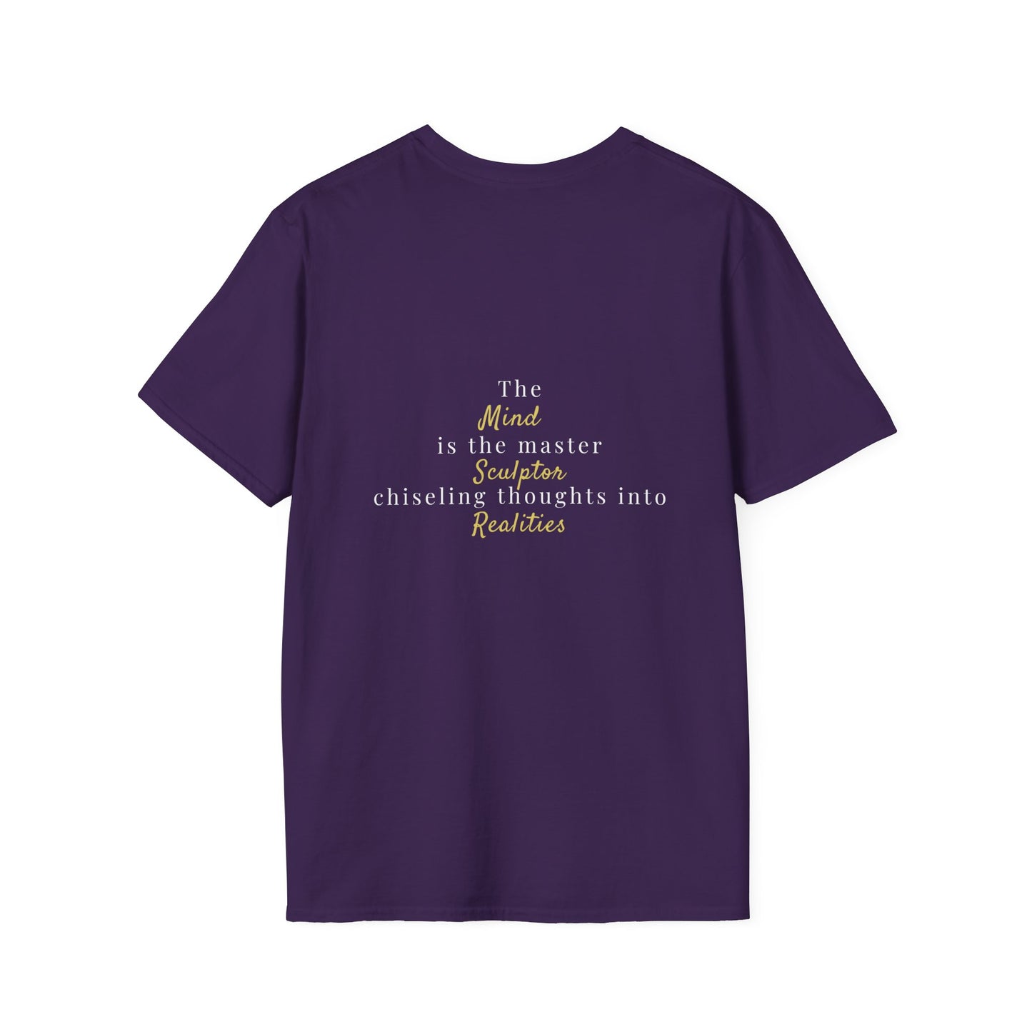 Mind Sculptor Floral Unisex T-Shirt - Softstyle Graphic Tee