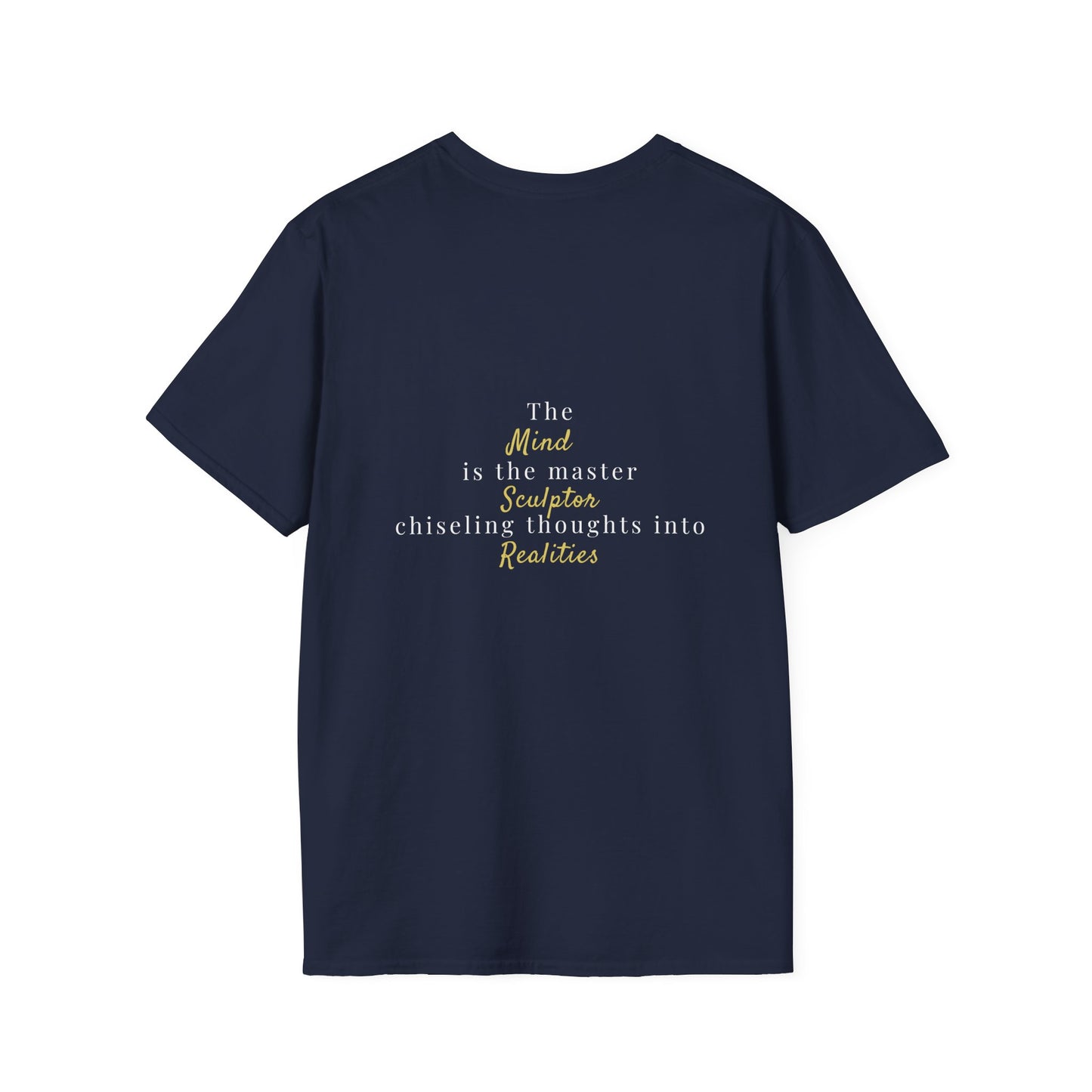 Mind Sculptor Floral Unisex T-Shirt - Softstyle Graphic Tee