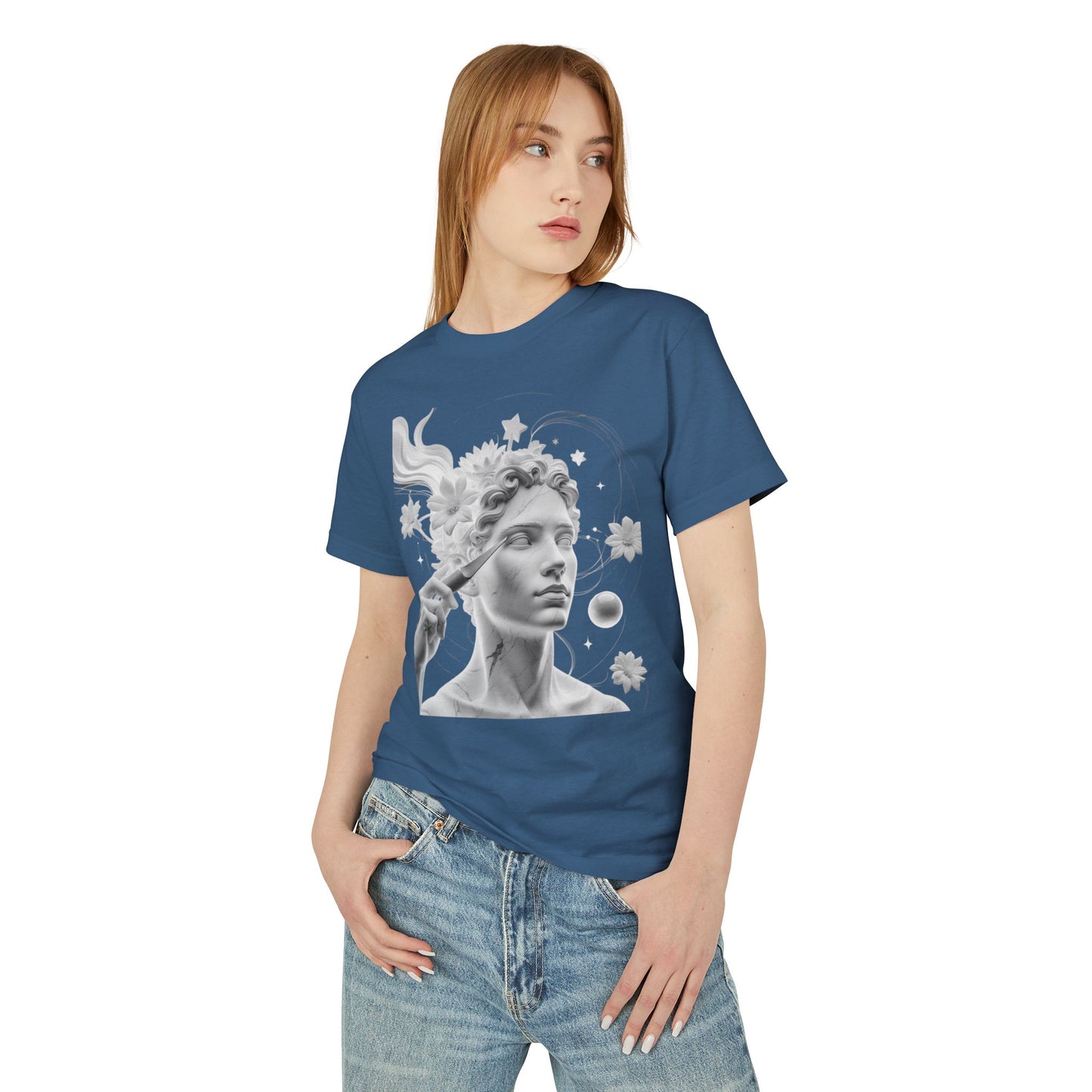 Mind Master Sculpture Tee - Unisex Heavyweight Cotton Shirt