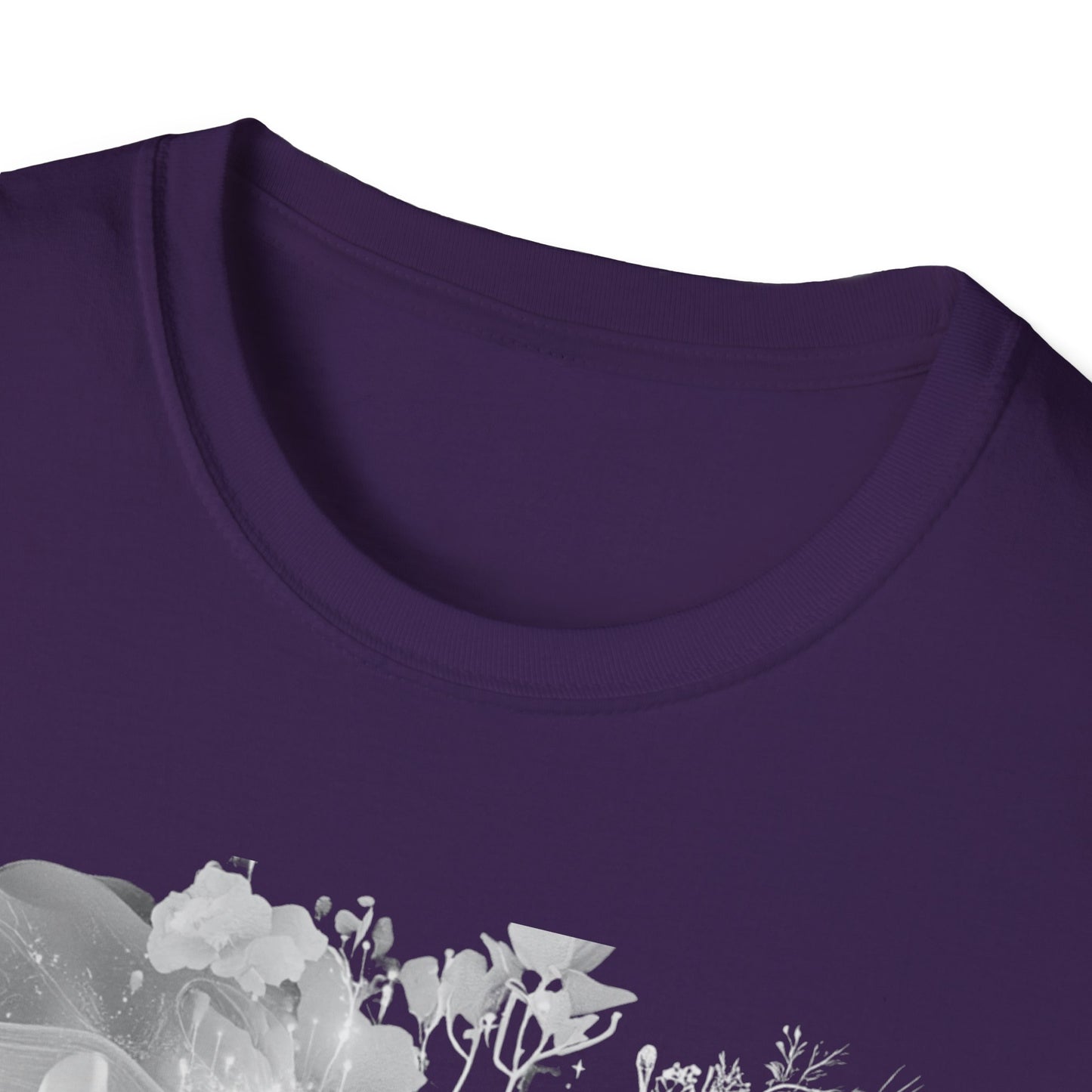 Mind Sculptor Floral Unisex T-Shirt - Softstyle Graphic Tee
