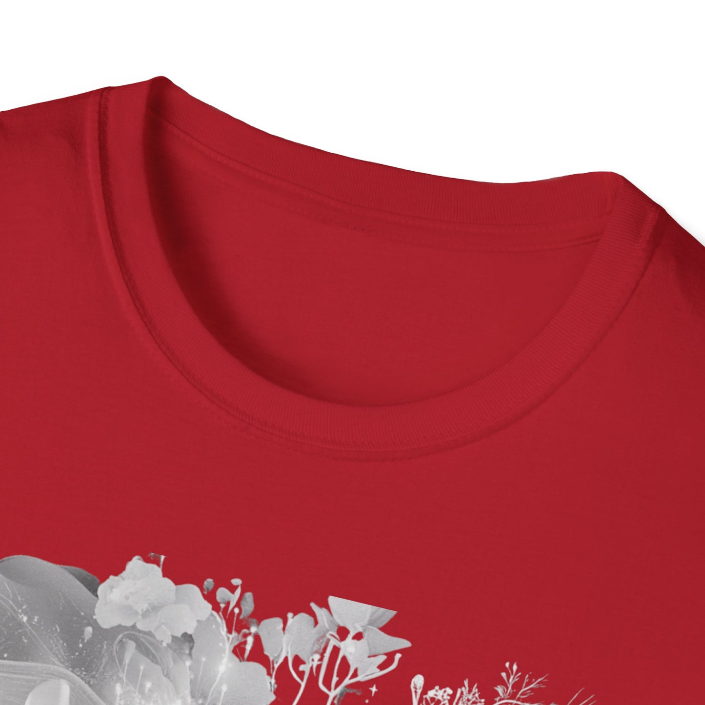 Mind Sculptor Floral Unisex T-Shirt - Softstyle Graphic Tee
