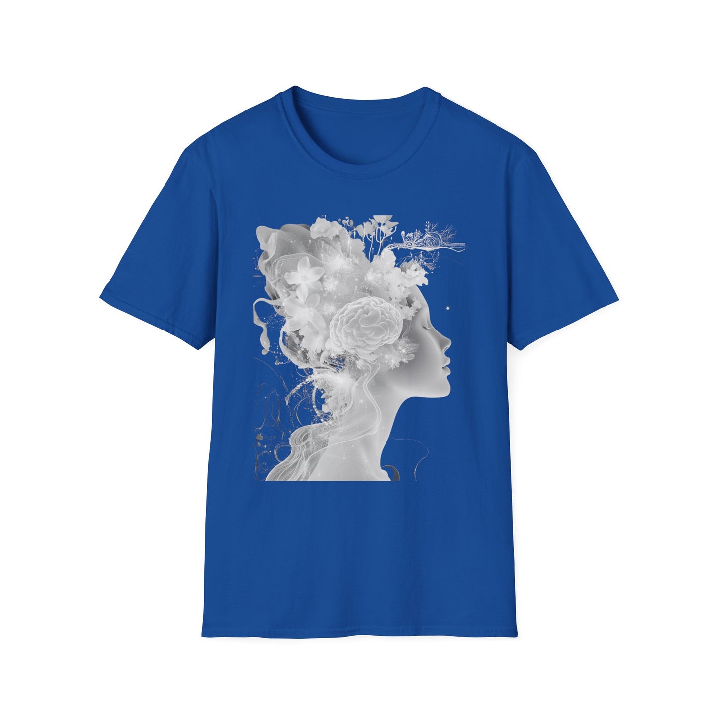 Mind Sculptor Floral Unisex T-Shirt - Softstyle Graphic Tee