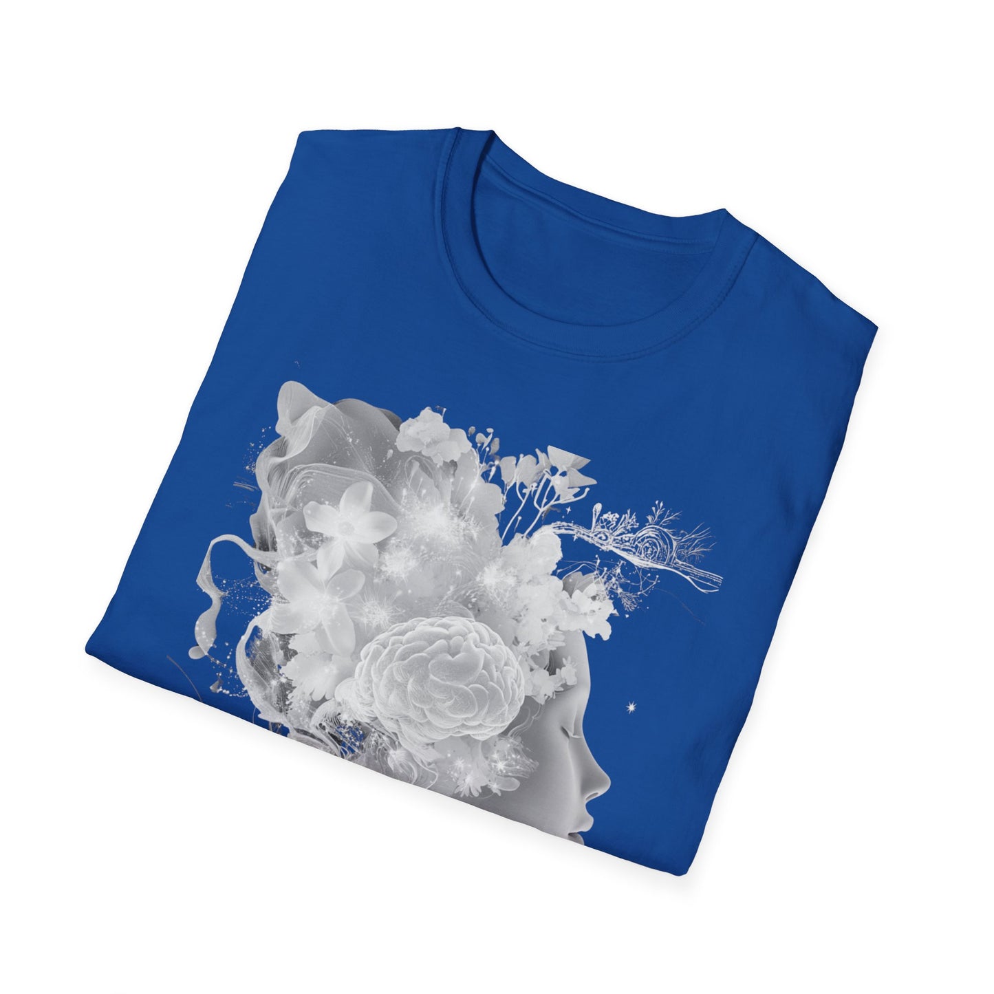 Mind Sculptor Floral Unisex T-Shirt - Softstyle Graphic Tee