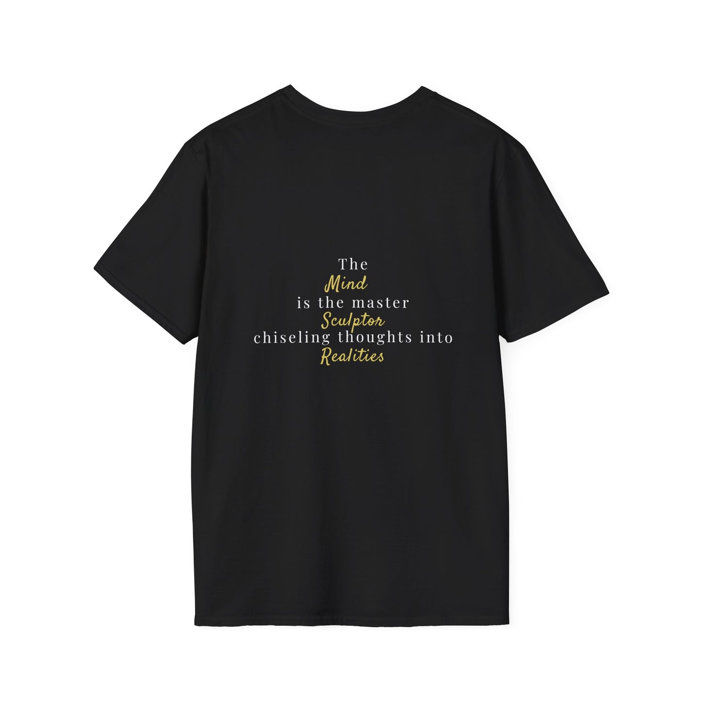 Mind Sculptor Floral Unisex T-Shirt - Softstyle Graphic Tee