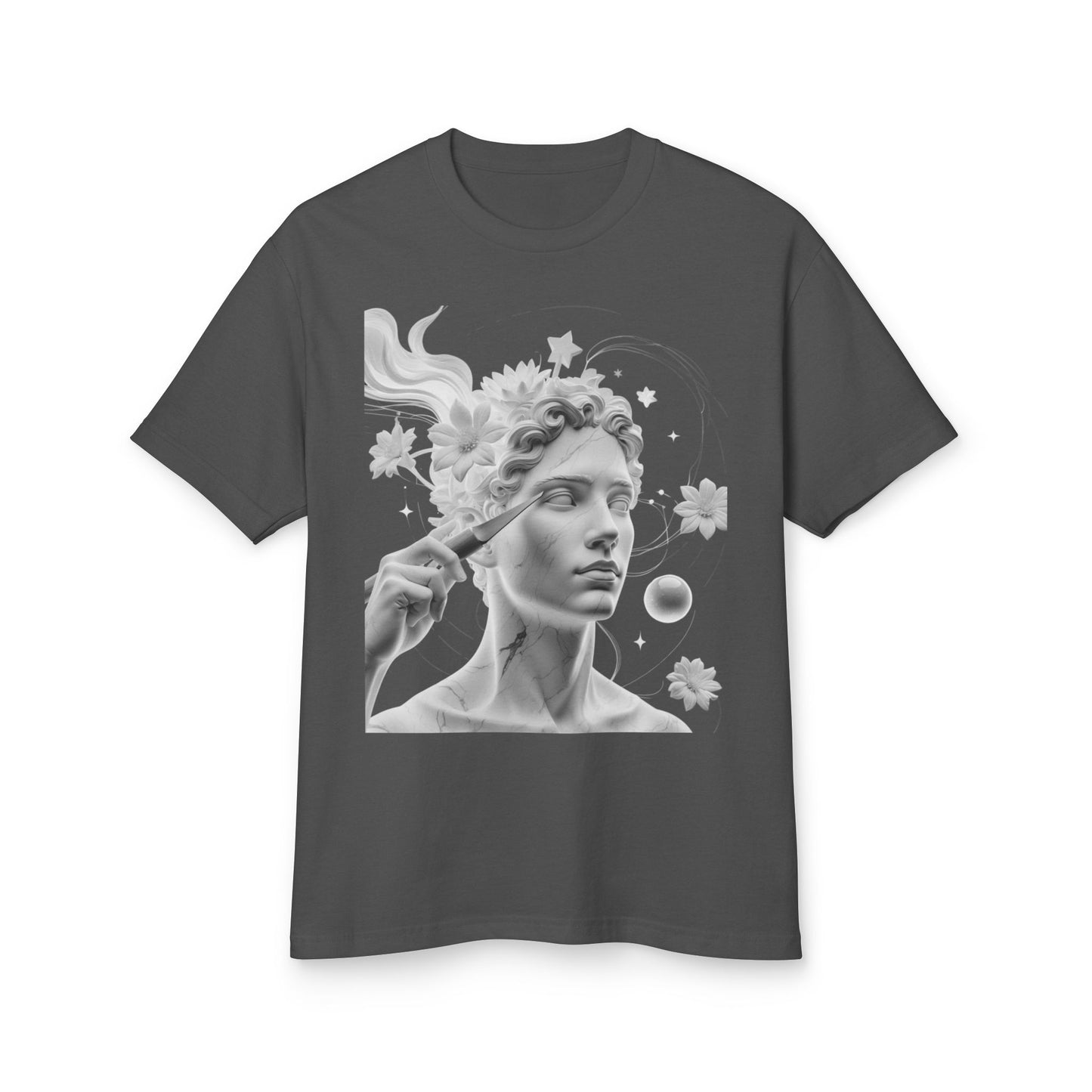 Mind Master Sculpture Tee - Unisex Heavyweight Cotton Shirt