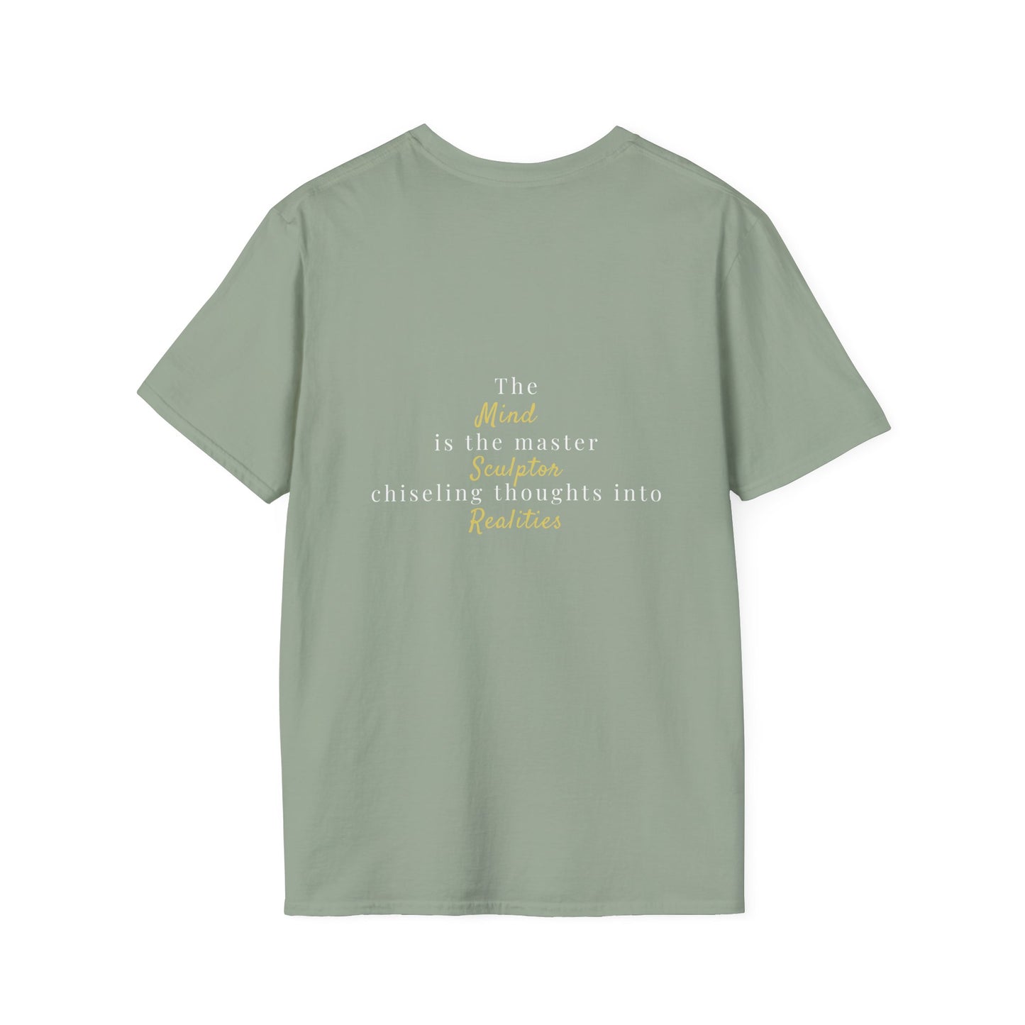 Mind Sculptor Floral Unisex T-Shirt - Softstyle Graphic Tee