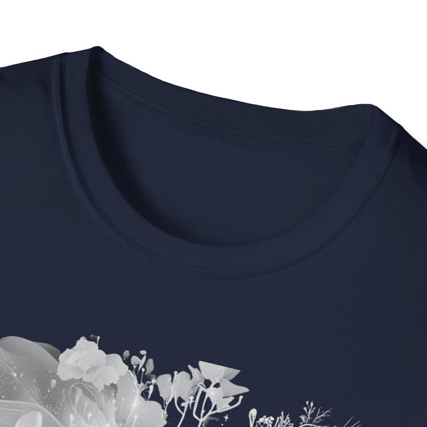 Mind Sculptor Floral Unisex T-Shirt - Softstyle Graphic Tee