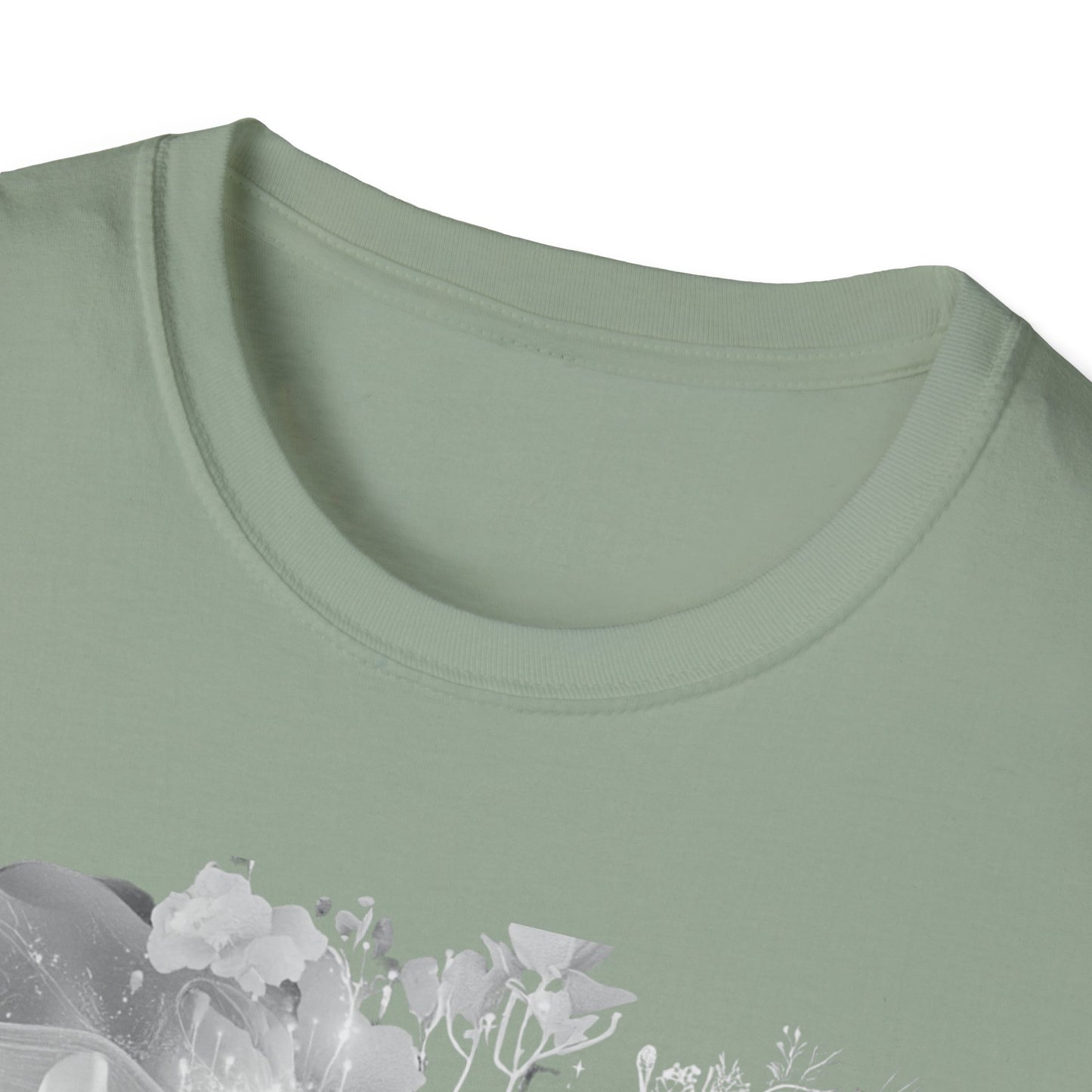Mind Sculptor Floral Unisex T-Shirt - Softstyle Graphic Tee