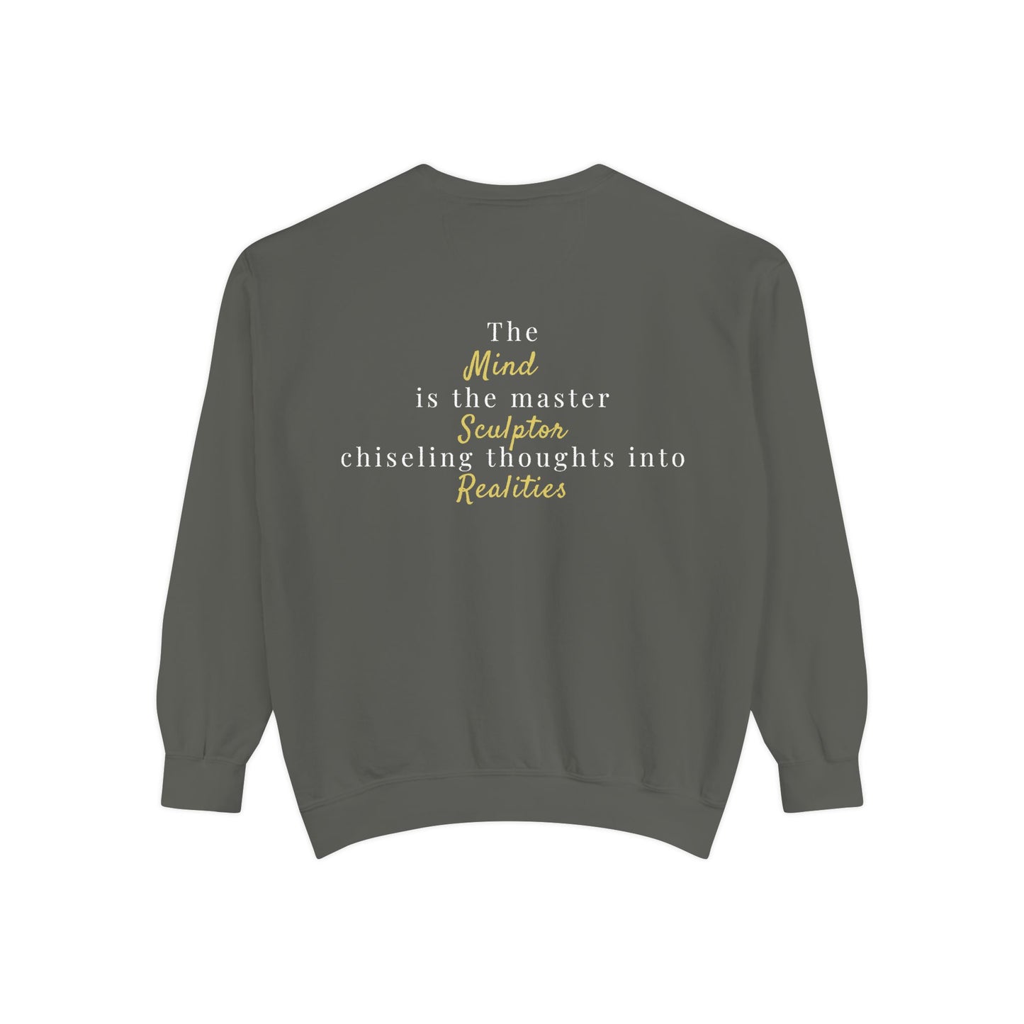 Inspirational Floral Sweatshirt for Creative Minds